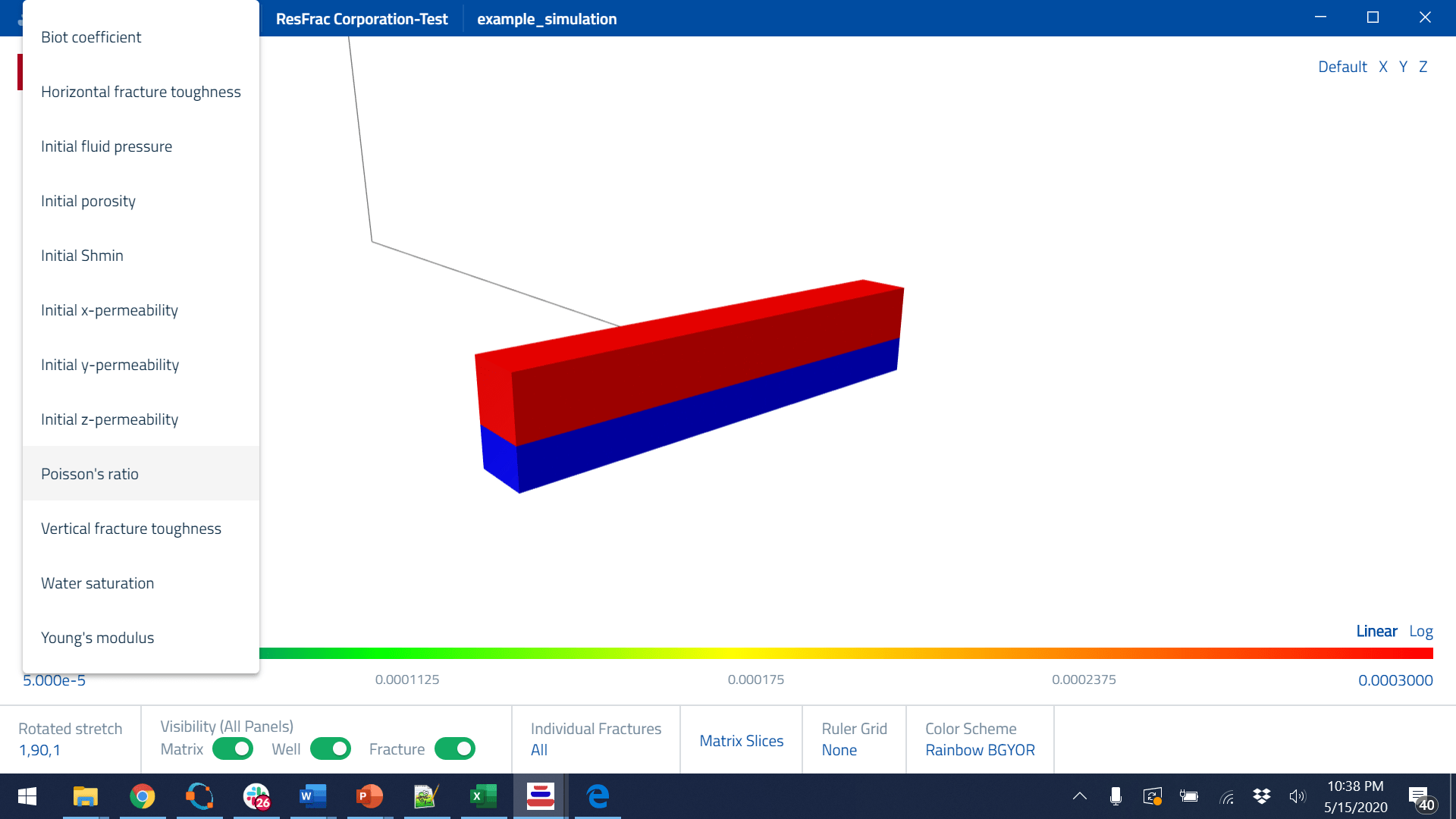 3D ResFrac Model Preview