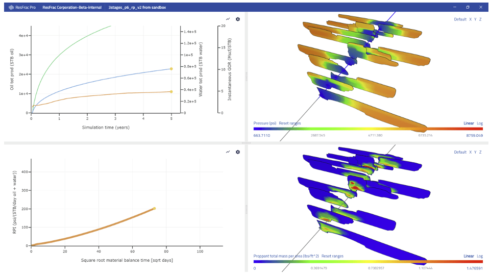 Figure 5: Example simulation with ‘submesh fractal D’ set to 0.6.